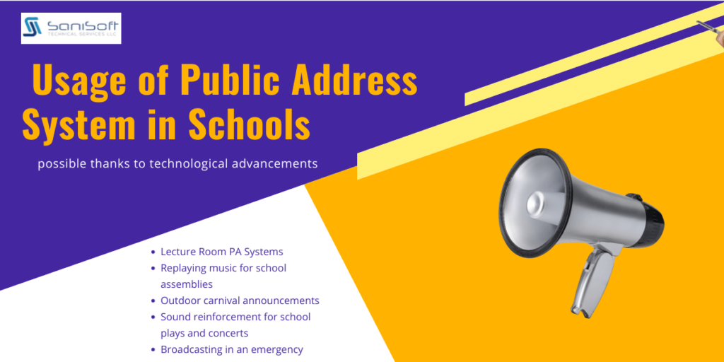Public Address System in Schools
